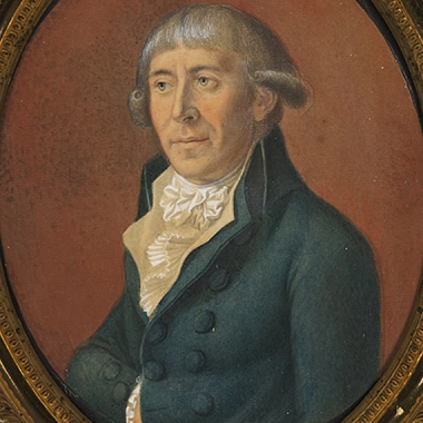 "Bildnis des Gottfried August Bürger" von Johann Dominicus Fiorillo, um 1790 (Ausschnitt)&nbsp;&copy;&nbsp;Städtisches Museum Göttingen / F.S.Kimmel