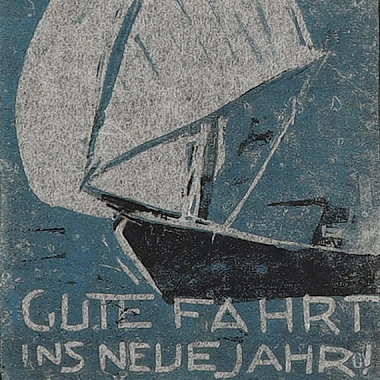 "Neujahrsgruß" von Elsa Hoppe (Ausschnitt)&nbsp;&copy;&nbsp;Städtisches Museum Göttingen / F.S.Kimmel