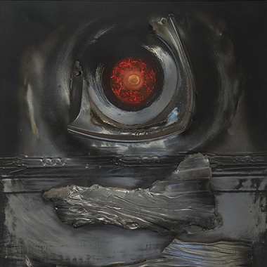 "Stopp" von Henry Hinsch, 1971 (Ausschnitt)&nbsp;&copy;&nbsp;Städtisches Museum Göttingen / F.S.Kimmel